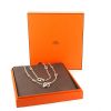 Hermes Farandole small model long necklace in silver - Detail D2 thumbnail