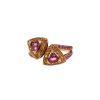 Mauboussin ring in pink gold,  sapphires and diamonds and in tourmaline - 00pp thumbnail