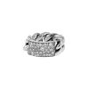 Dior Gourmette large model ring in white gold and diamonds - 00pp thumbnail