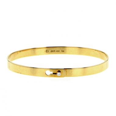 Bracciale rigido apribile Dinh Van Serrure modello grande