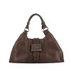Tod's handbag in brown leather - 360 thumbnail