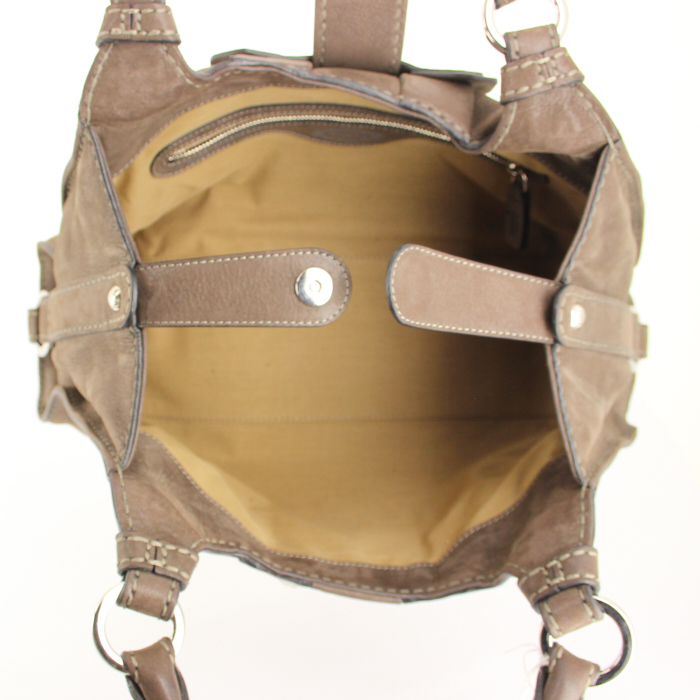 Tod's handbag in brown leather - Detail D2