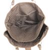 Dior Plissé handbag in brown leather - Detail D2 thumbnail