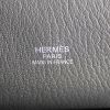 Sac bandoulière Hermes Jypsiere en cuir gris - Detail D3 thumbnail