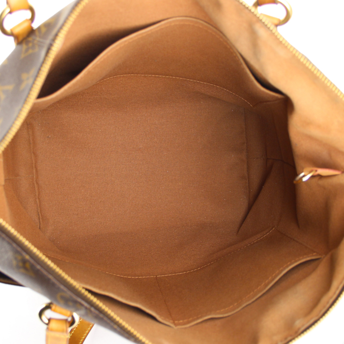 Louis Vuitton Totally handbag in monogram canvas and natural leather - Detail D2