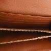Portefeuille Louis Vuitton Sarah en toile monogram et cuir marron - Detail D2 thumbnail
