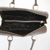 Versace handbag in brown leather - Detail D2 thumbnail