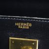 Sac à main Hermes Kelly 32 cm en cuir box bleu-marine - Detail D3 thumbnail