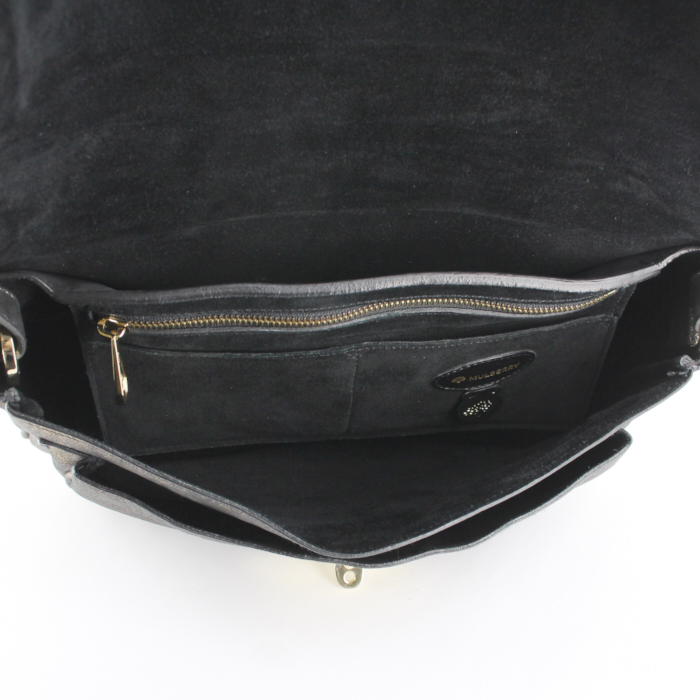 Borsa in pelle iridescente dorata - Detail D2