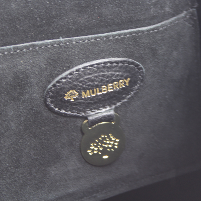 Mulberry handbag in gold glittering leather - Detail D3