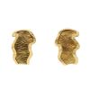 Chanel 1980's earrings for non pierced ears in yellow gold - 00pp thumbnail