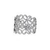 Messika Eden large model ring in white gold and diamonds - 00pp thumbnail