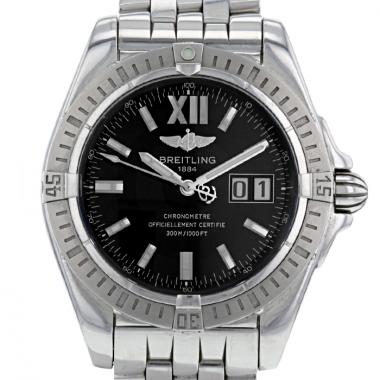 Breitling Cockpit watch in stainless steel Ref:  A49350 Circa  2000