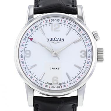 Montre Vulcain Cricket en acier Vers  2015