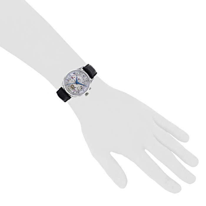 Vulcain Vulcain autres horlogerie watch in stainless steel Circa  2010 - Detail D1