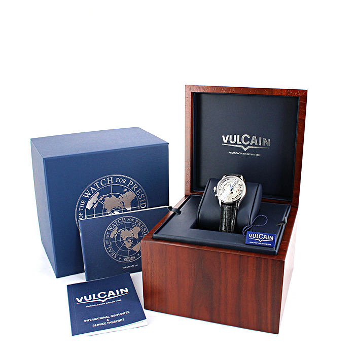 Vulcain Vulcain autres horlogerie watch in stainless steel Circa  2010 - Detail D2