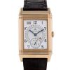 Jaeger Lecoultre Reverso Calendrier watch in pink gold Ref:  270236 Circa  2000 - 00pp thumbnail