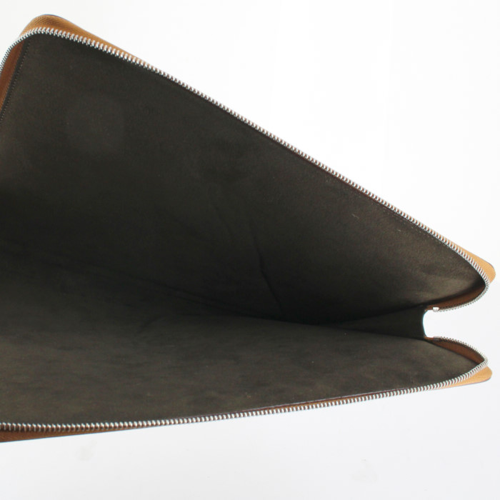 Borsa portadocumenti Cartier in pelle martellata gold - Detail D2