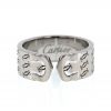 Cartier C de Cartier open ring in white gold - 360 thumbnail