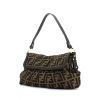 Fendi handbag in monogram canvas and black leather - 00pp thumbnail