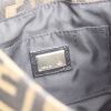 Fendi handbag in monogram canvas and black leather - Detail D3 thumbnail