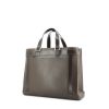 Shopping bag Louis Vuitton Kazbek in pelle taiga marrone e pelle marrone - 00pp thumbnail