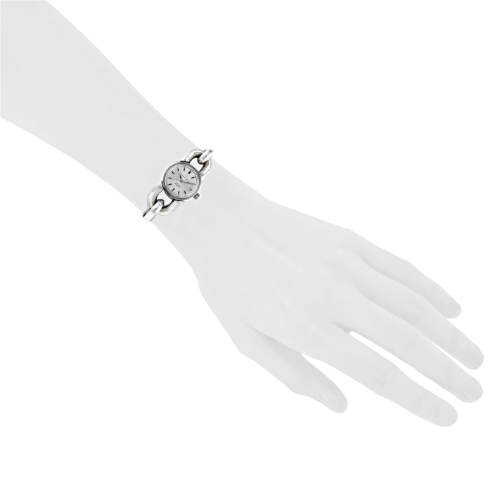 Hermes Chaîne D'ancre watch in silver Circa  1970 - Detail D1