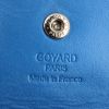 Bolso Cabás Goyard Saint-Louis en lona Monogram revestida azul y cuero azul - Detail D3 thumbnail