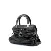 Bolso de mano Dior en cuero granulado negro - 00pp thumbnail