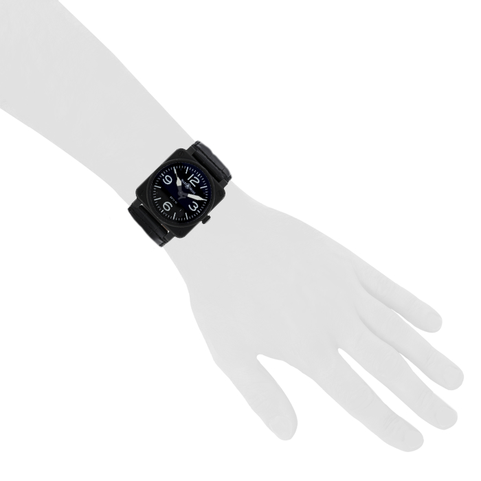 Montre Bell
Ross BR03 en acier Vers 2010 - Detail D1