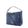 Borsa in pelle blu in simil-tartaruga - 00pp thumbnail