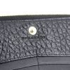 Burberry wallet in black grained leather - Detail D3 thumbnail