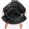 Coach handbag in brown grained leather - Detail D2 thumbnail