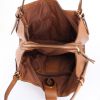 Coach handbag in brown leather - Detail D2 thumbnail