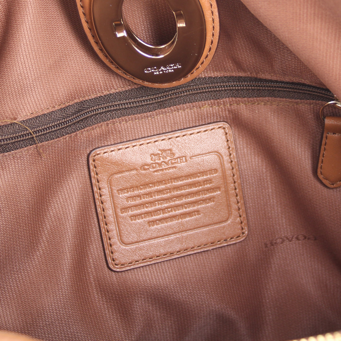 Borsa in pelle marrone - Detail D3