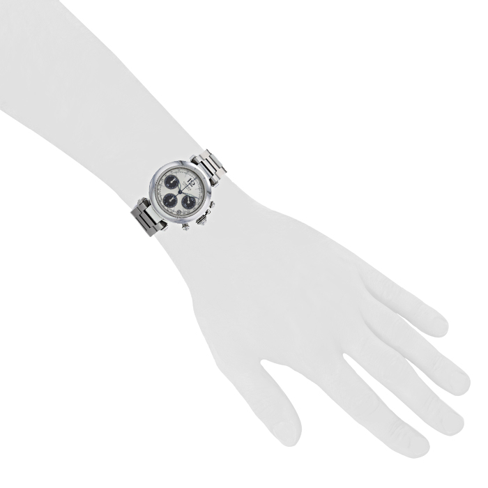 Cartier Pasha watch in stainless steel Ref:  Pasha De Cartier Circa  2000 - Detail D1