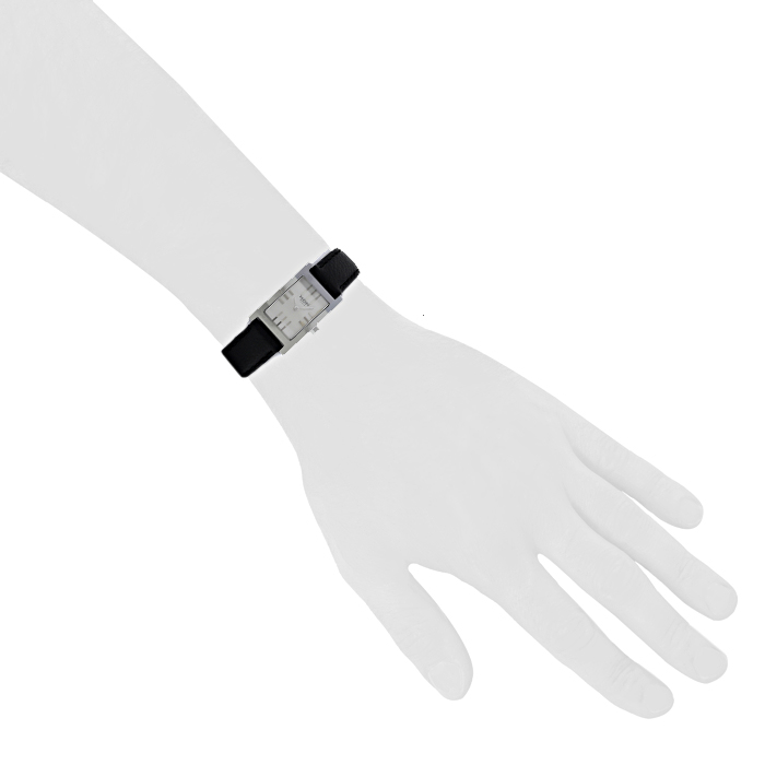 Hermes Tandem watch in stainless steel Circa  1990 - Detail D1