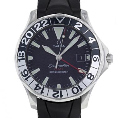 Reloj Omega Seamaster 300 M Gmt de acero Circa  2000