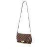 Louis Vuitton Favorite handbag in ebene damier canvas and brown leather - 00pp thumbnail