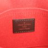 Louis Vuitton Favorite handbag in ebene damier canvas and brown leather - Detail D4 thumbnail