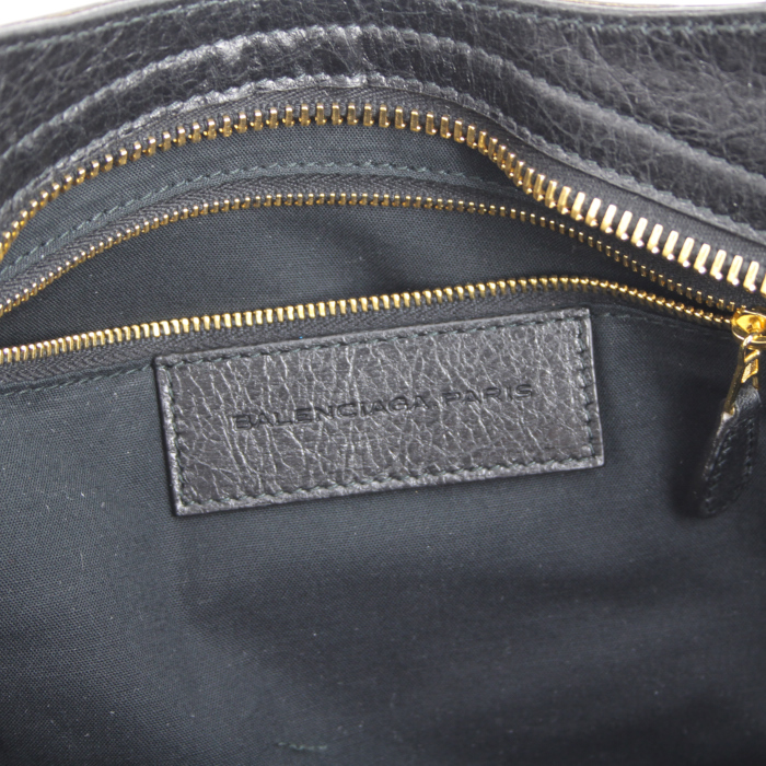 Borsa Classic City in pelle nera - Detail D4