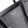 Bolso de mano Celine Luggage en cuero negro - Detail D4 thumbnail