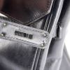Hermes Monaco handbag in black box leather - Detail D4 thumbnail