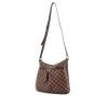Louis Vuitton messenger bag in ebene damier canvas and brown leather - 00pp thumbnail