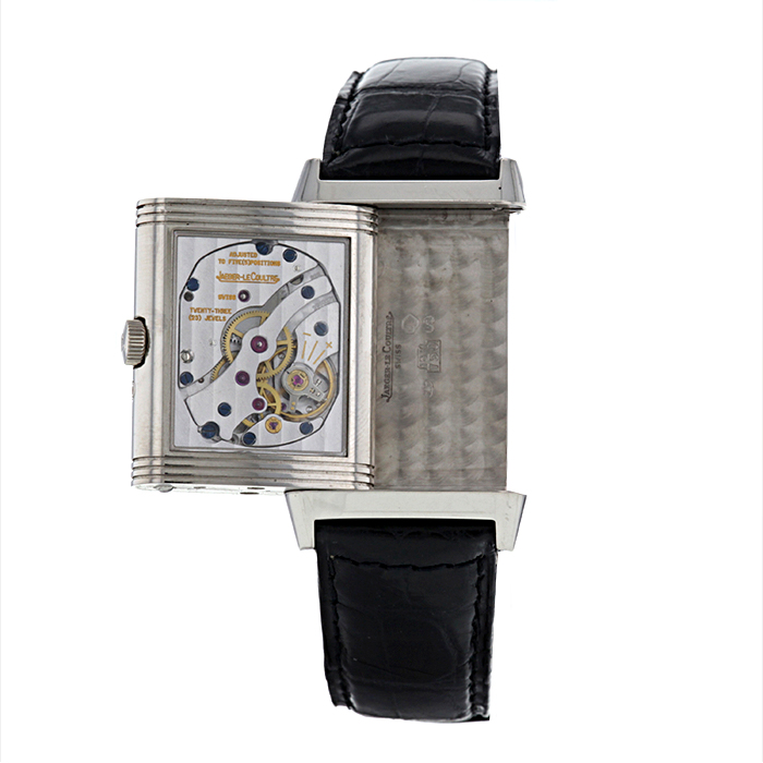 Montre Jaeger Lecoultre Reverso en or blanc Ref :  270363 Vers  2000