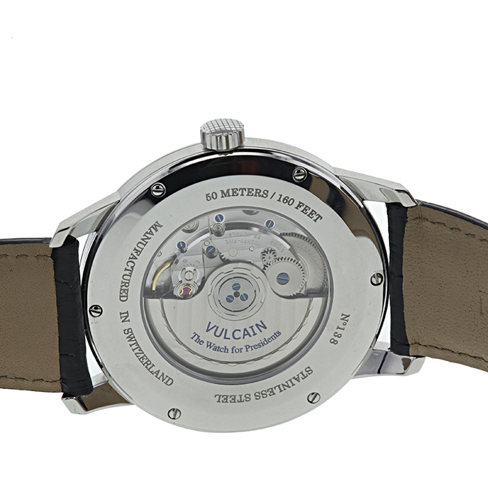 Vulcain watch in stainless steel Ref: 560156.305 Circa 2000
