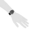 Vulcain Pilot GMT watch in stainless steel Ref:  100108.333 Circa  2014 - Detail D1 thumbnail