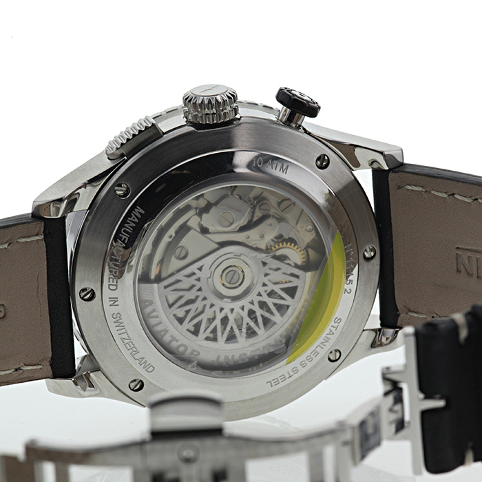 Vulcain watch in stainless steel Ref: 590263A07 Circa 2015 - Detail D2
