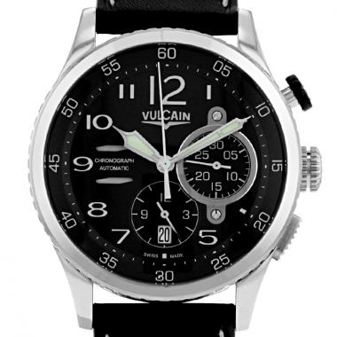 Vulcain watch in stainless steel Ref:  590263A07 Circa  2015