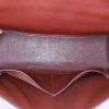 Hermes Kelly 32 cm handbag in brown box leather - Detail D3 thumbnail